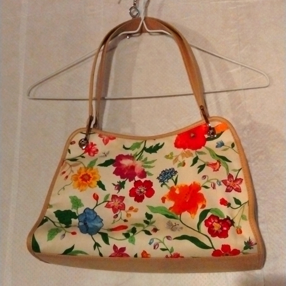 Talbot's shoulder bag sz one color floral in good condition